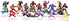 Jada Toys Power Rangers 1.65" Die-cast Metal Collectible Figures 20-Pack, Toys for Kids and Adults, Silver...
