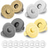 CooBigo 40 Sets Magnetic Button Snap 14mm Magnetic Closures Replacement Kit Magnetic Snaps for Purses and Totes Clothing Sewing Bag DIY Craft...