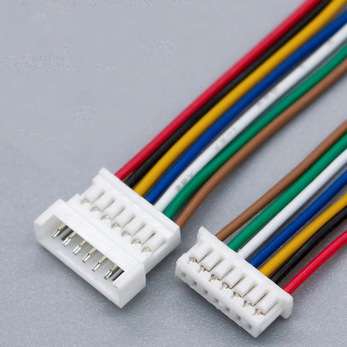 JST MX 1.25MM Connector Kit,2/3/4/5/6/7/8/9/10 Pin Male and Female Micro Wire Connectors Kit with 28AWG Premium Pre-Crimped Cables...