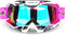 Motorcycle Motocross Goggles ATV Racing Goggles Dirt Bike Tactical Riding Motorbike Goggle Glasses, Bendable Windproof Dustproof Scratch Resistant...