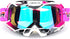 Motorcycle Motocross Goggles ATV Racing Goggles Dirt Bike Tactical Riding Motorbike Goggle Glasses, Bendable Windproof Dustproof Scratch Resistant...