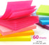 Early Buy 16 Pads Sticky Notes 8 Bright Color Self-Stick Notes 3 in x 3 in, 60 Sheets/Pad...