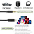 Lightning to 3.5mm Audio Cord, iPhone to Car Stereo AUX Cable Compatible with iPhone 14/13/12/11/XR/XS/X/8/7/6 Plus/SE 2, 3.3FT (Black#2)...