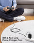 2 Pack USB C Charger, 25W Type C Fast Charging with USB-C Charger Cable 6FT Android Phone Charge for Galaxy S24 Ultra/S23+/S22/S21/S20/Phone 16 15...