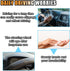 Stretch Elastic Steering Wheel Cover, All-Season Comfort, Warm in Winter & Cool in Summer, Universal 15 Inch Microfiber Breathable Ice Silk, Anti-...