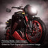 Kinstecks 4PCS Motorcycle Turning Indicators Flowing Turn Signal Lights 12V 12 LEDs Bulbs for Motorbike Scooter Quad Cruiser Off Road-Y Shape...