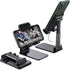 Adjustable Cell Phone Stand for Desk, Angle Height Adjustable Cell Phone Stand for Desk, Case Friendly Phone Holder Stand for Desk (Black 4 oz)......