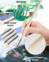 Nicpro 11 Pack Miniature Paint Brushes, Professional Fine Tip Detail Paint Brush, Artist Detail Brushes Set for Watercolor Oil Acrylic, Craft, Mod...