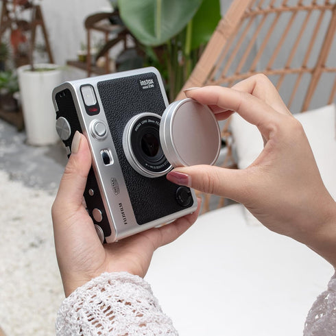 MUZIRI KINOKOO Lens Cap for Fuji Instax Mini EVO Instant Camera - Aluminium Alloy Dustproof Fujifilm Mini EVO Accessories- Mini EVO Lens Cap Cover...