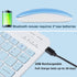 Bluetooth Wireless Keyboard and Mouse Combo,Ultra-Slim Ergonomic Small Rechargeable Bluetooth Keyboard Mouse Gift for Men Women Boy Girl Apple iPa...