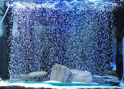 Saim 2 Piece Aquarium Air Stone Bars, 16 inch Bubbles Release Oxygen Diffuser Bar with 20ft Airline Tubing, 10 Piece Suction Cup and 2 Piece Valve...