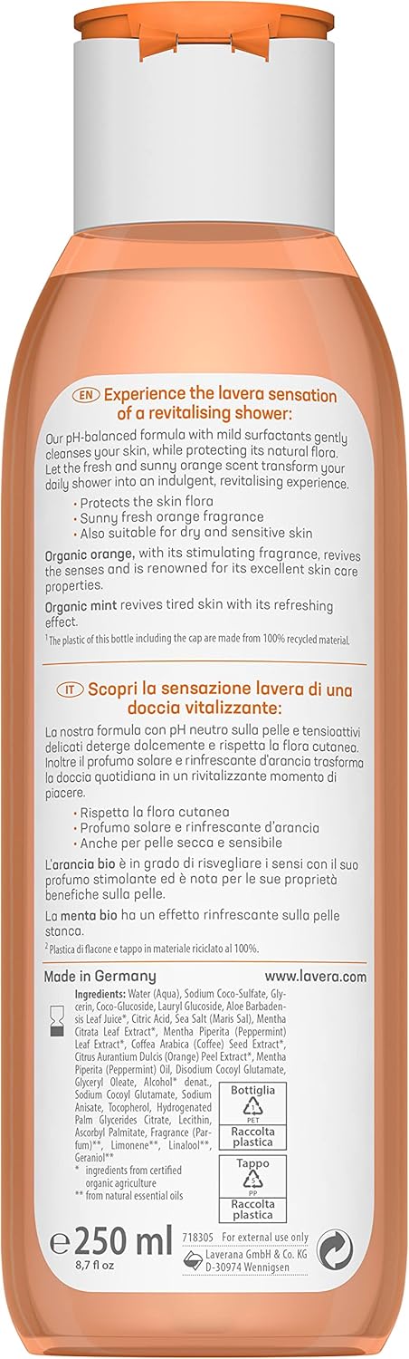 lavera Organic Revitalising Body Wash 8.45 fl oz...