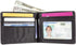 Big Skinny Men's RFID Blocking Bifold Wallet (Black)...