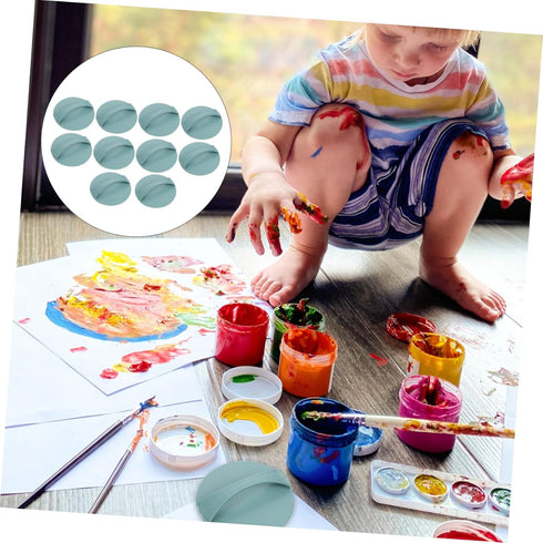 EXCEART 10 Pcs Letterpress Plastic Printmaking Malian Printing Plate Painting Printmaking Baren Art Craft Printmaking Tool Painting Tool Baron Cra...