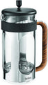 brim 8 Cup French Press, Quickly Brew Coffee in Under 5 Minutes, Classic Design with Modern Twist, Dishwasher Safe Carafe for Easy Cleaning, Repla...
