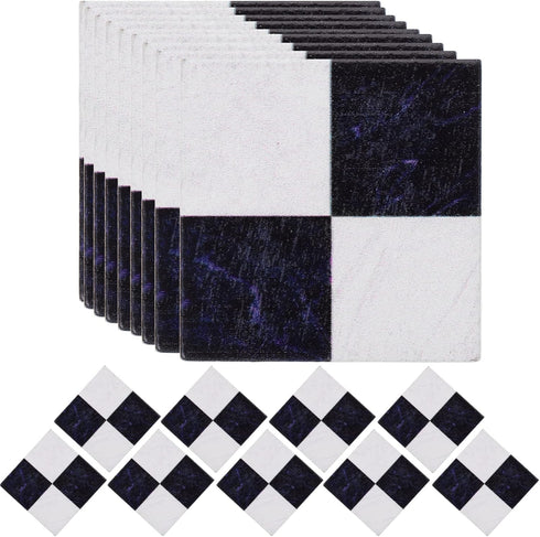 NUOBESTY 18Pcs Dollhouse Floor Sheet Mini Floorboard Wood Dollhouse Flooring Decoration Doll House Furniture Accessories...