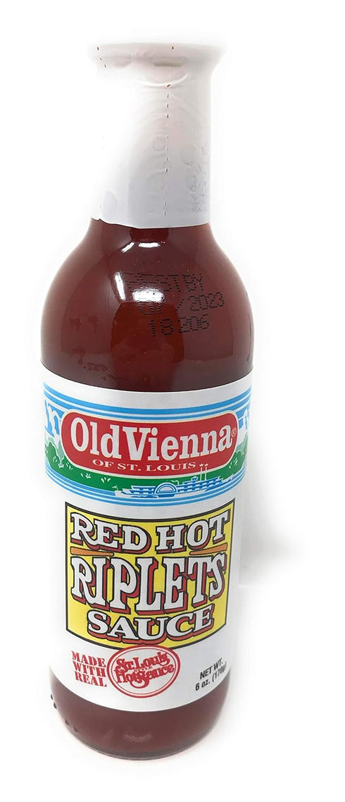 Old Vienna | Red Hot Riplet Sauce | 6 Oz/170 G...