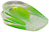 2 Pack - KidSole Shock Absorbing Lightweight Gel Heel Cups For Kid's With Sensitive Heels, Heel Spurs, Plantar Fasciitis, or Ankle Pain (Green Kid...