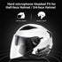 Motorcycle Bluetooth Headset E1 2 Riders Wireless Dirt Bike Helmet Intercom with CVC Noise Cancellation Stereo Music IPX6 Waterproof for Half/Open...