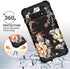 Casetego Compatible with Galaxy S10 Case,Floral Three Layer Heavy Duty Hybrid Sturdy Shockproof Full Body Protective Cover Case for Samsung Galaxy...