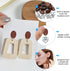 Ximalun Wood Earring Studs for Jewelry Making,90Pcs Wooden Earring Posts for Earring Findings Oval Wood Earring Pin Studs with Loop with Ear Backs...