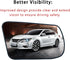 Right Passenger Side Heated Mirror Glass Replacement For Altima Sentra 2013 2014 2015 2016 2017 2018 - for Altima Sentra Side Mirror Glass With Re...