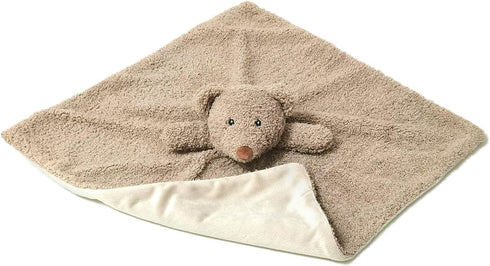 Baby Brown Teddy Bear Soft Stuffed Animal Security Blanket, Plush Bear Character Lovey Blanket, Baby Shower/Nursery Gift, Cuddly Newborn, Infant, ...