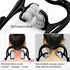 HaSeftni Neck Massager, Upgrade 6 Balls Massage Point Roller Massager for Pain Relief Handheld Tool Suitable Legs Waist and Shoulder Relaxer - Bla...