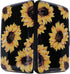 Mini Aluminum Cards Wallet RFID Credit Card Holder RFID Credit Card Case Bussiness Card Case Metal ID Case for Men Women-The Sunflowers...
