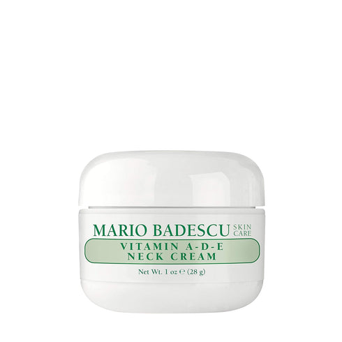Mario Badescu Vitamin A-D-E Neck Cream for All Skin Types |Neck Cream that Firms and Hydrates |Formulated with Rice Bran Oil & Vitamin A and E|1 O...