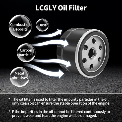 1 PC Oil Filter 49065-7007 49065-0721 492932 492932S Compatible with Kawasaki FR541V FR600V FR651V FR691V FR730VFS600V FS651V FS691V FS730V FX481V...