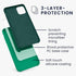 kwmobile Case Compatible with Apple iPhone 11 Case - TPU Silicone Phone Cover with Soft Finish - Emerald Green...