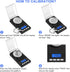 Fuzion Milligram Scale 50g/0.001g, Portable Jewelry Scale .001 Gram Accuracy, Mg Scale, Powder Scale, Microgram Scale, Milligram Scale for Powder ...
