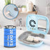 Toothbrush Travel Cover, Toothbrush Travel Case With Air Drying Function, Rechargeable Portable Toothbrush Travel Container with Holder for Househ...