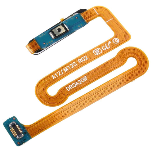 for Samsung Galaxy A12 SM-A125F A125 A125F A125M A125G A125U A125F Fingerprint Sensor Power Button Flex Cable Replacement...