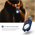 4 Pack Waterproof Airtag Keychain for Apple Airtag,Protective Airtag Case with Loop Key Ring for Wallet,Luggage,Cat,Dog,Pets,Compatible with Apple...