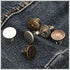 6 Pcs Buttons for Jeans,Adjustable Jean Button Pins,Pant Waist Tightener,No Sew and No Tools Instant Jean Button Pins for Pants, Simple Installati...