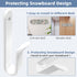 Horizontal Snowboard Wall Mount Clips Snowboard Rack Wall Mount Snowboard Mount Storage Snowboard Wall Mount for Room...