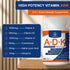ADK Vitamin Supplement 20000 IU - High Potency Vitamins A, D3 and K1 for Heart, Bone Health and Immune Support Vitamin ADK 60 Capsules...