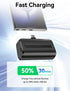 LVFAN USB C Portable Charger, 6600mAh Mini Power Bank Fast Charging, Portable Phone Charger Backup Battery for iPhone 15/15 Plus/15 Pro/15 Pro Max...