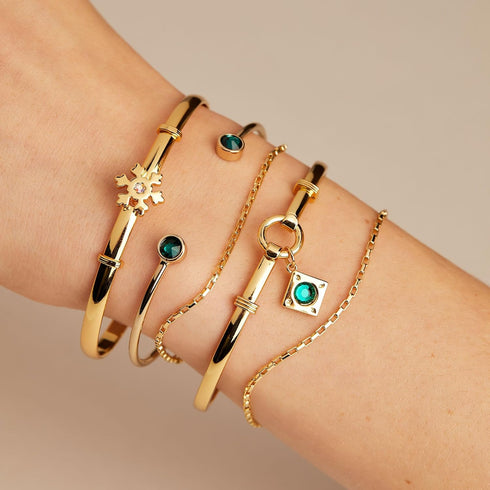Alex and Ani Box Link Chain Bracelet...