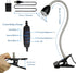 Desk lamp Eye-Caring Table Lamps, 360°Rotation Gooseneck Clip on Lamp Reading Light, Portable Reading Book Light, Clamp Light, Study Desk Lamps fo...