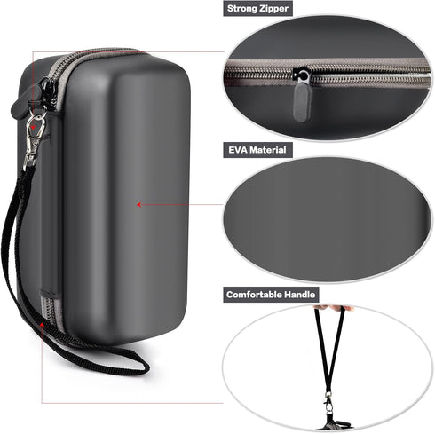Case Compatible with Anker 737/735/ 736/717 USB-C Portable Charger Power Bank, Fast Foldable Wall PowerBank Bag for GaN Prime Nano II AC Adapter, ...