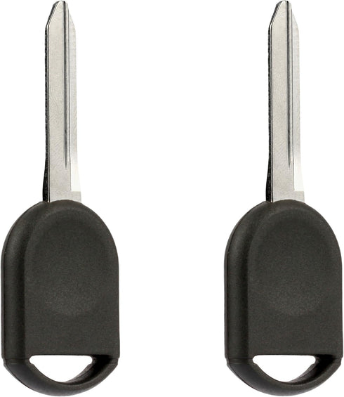 Replacement 80 Bit Transponder Ignition Car Key fits H92 H84 H85 (Guaranteed to Work) Ford Lincoln Mercury, Set of 2...
