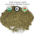 Organic Way Lungwort Dried Leaves (Pulmonaria Officinalis) Cut & Sifted - Herbal Tea | Organic & Kosher Certified | Raw, Vegan, Non GMO & Gluten F...
