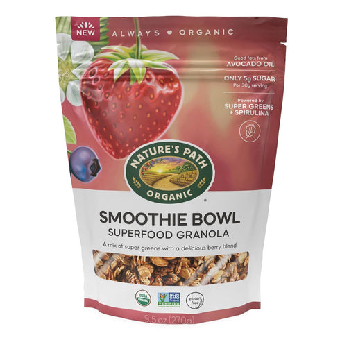 Nature's Path Smoothie Bowl Superfood Granola - 9.5 oz...