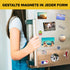 Magnetic Sheets with Adhesive Backing - 4x6 10 Pack Adhesive Sheets for Magnetic Stickers and Photos - 100% Customizable...