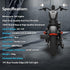 1PC Motorcycle Tail Light Chopped Rear Fender Edge LED Brake Light License Plate Light Stop Running Light for Har*ley Sport-ster XL 883N 1200N XL1...