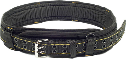 AISENIN 3 inch Padded Tool Belt Work Tool Belt for Heavy Duty Work(Yellow and Black)...