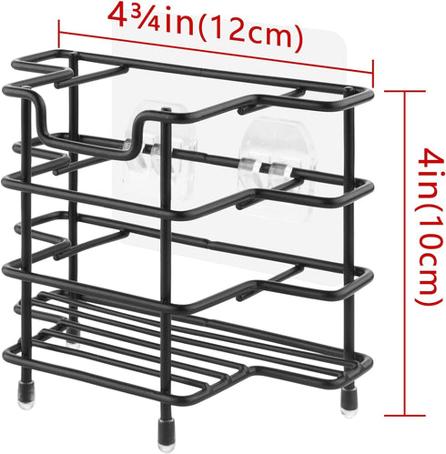 Linkidea Wall Mount Toothbrush Holder for Shower, Stainless Steel Tooth Brush Stand, Countertop 3 Slots Organizer Compatible with Colgate Extra Cl...